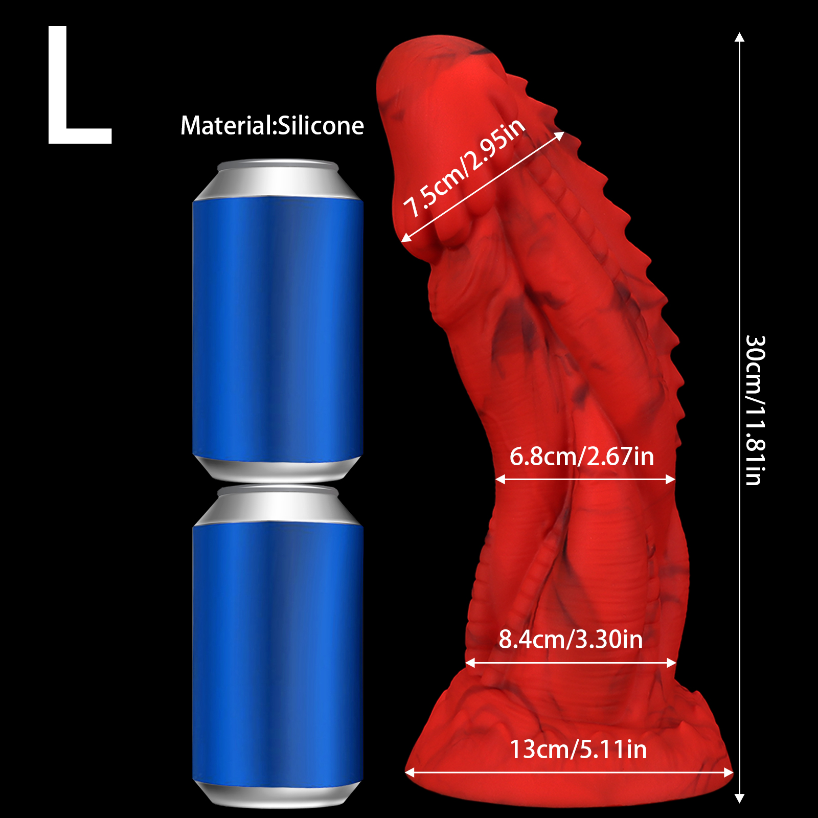 Huge Big Large Anal Plug Drago - Monstera Adansonii 评论和价格