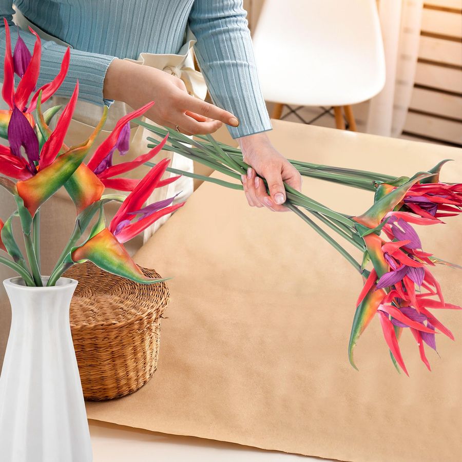 12 Pcs Bird of Paradise Artifi - Bird Paradise Strelitzia 评论和价格