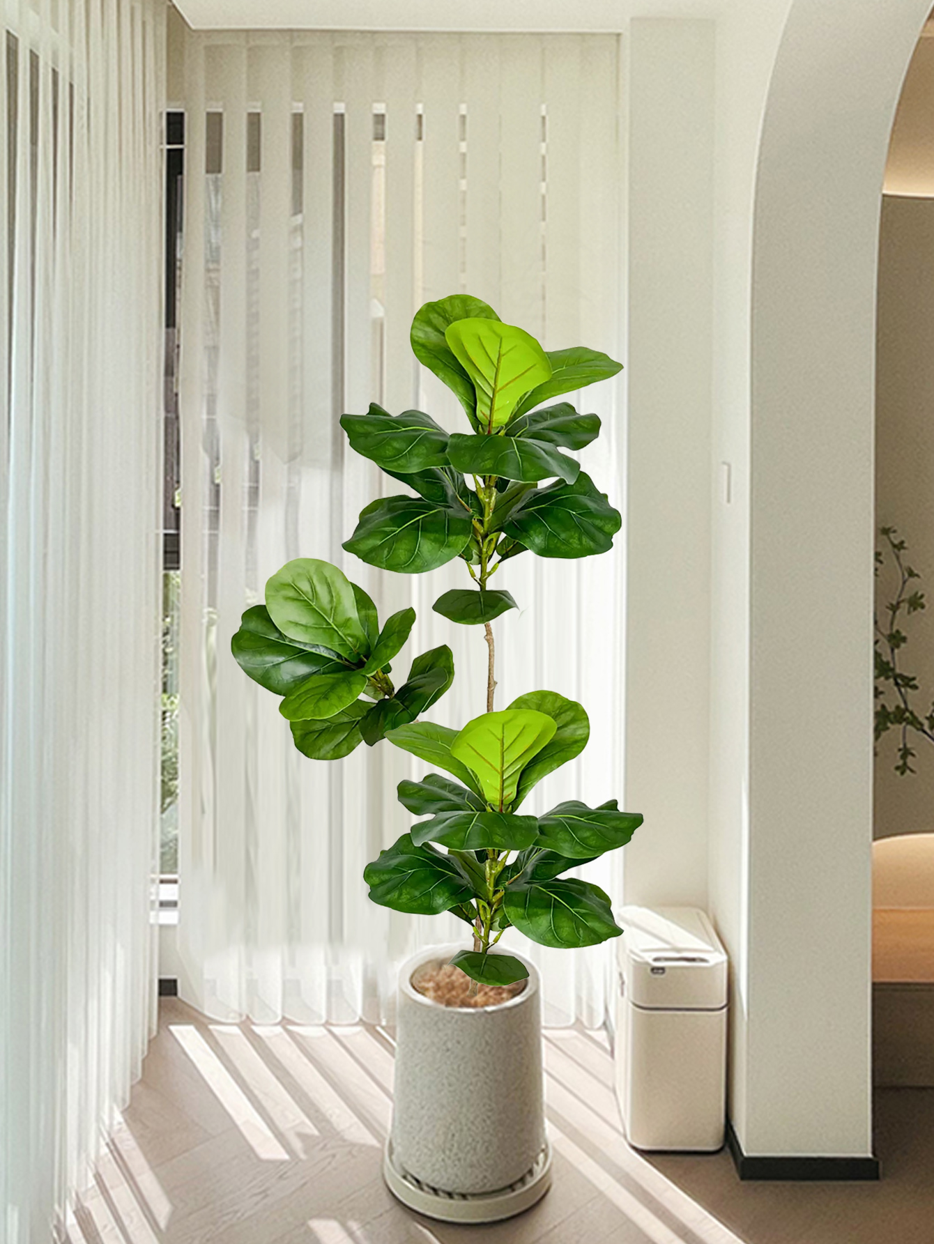70-135cm Large Artificial Ficu - Dracaena Marginata 评论和价格