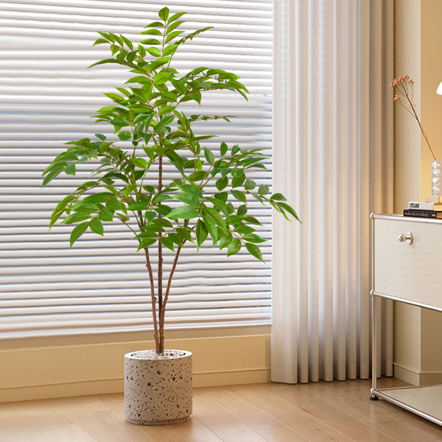 76-140cm Large Artificial Ficu - Ficus Lyrata Tree 评论和价格