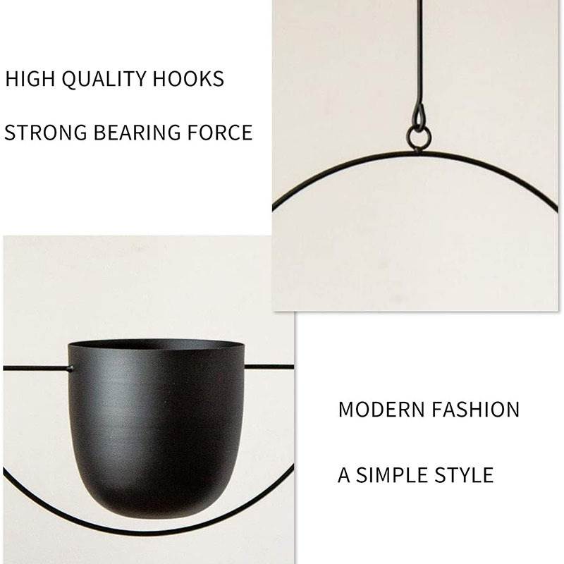 Hanging Iron Art Plant Pots Ba - Spider Plant Hanging 评论和价格