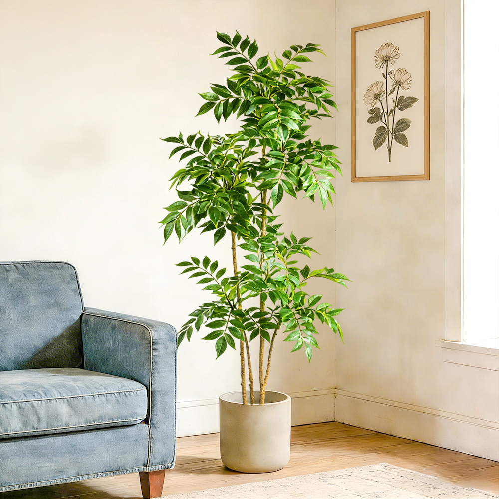 76-140cm Artificial Rubber Tre - Dracaena Marginata 评论和价格