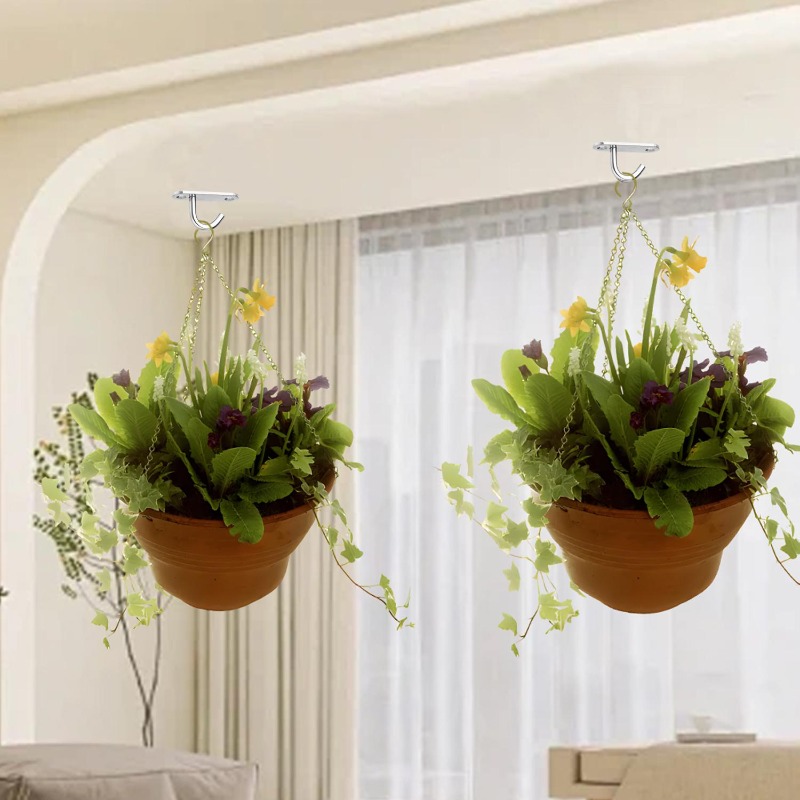 Stainless Steel J Hooks Multi- - Spider Plant Hanging 评论和价格