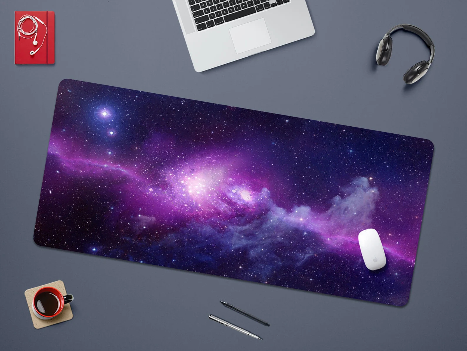 Purple Universe Mouse Pad Xl D - Tradescantia Purple 评论和价格