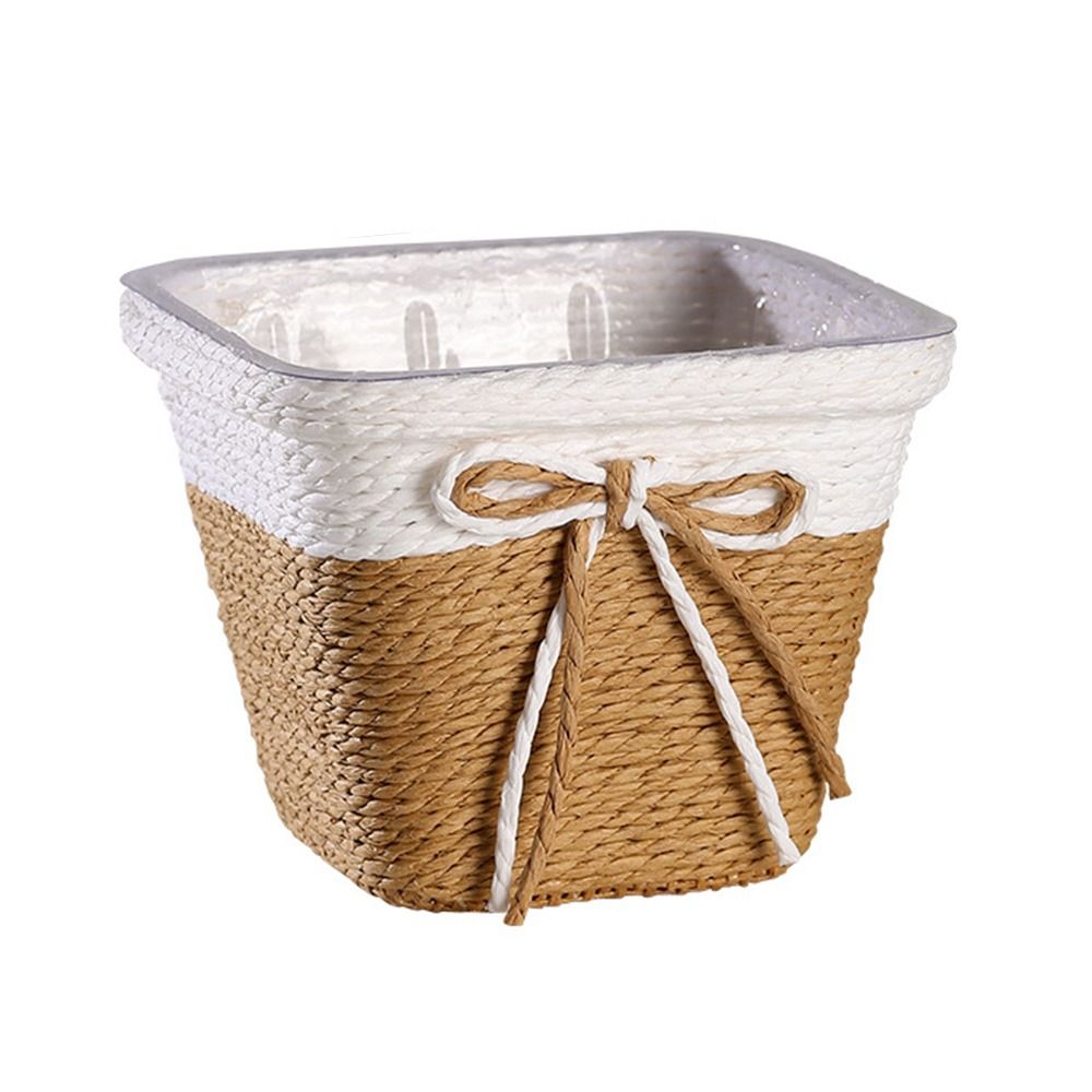 Paper Rope Braided Braided Flo - Aloe Vera Pot 评论和价格