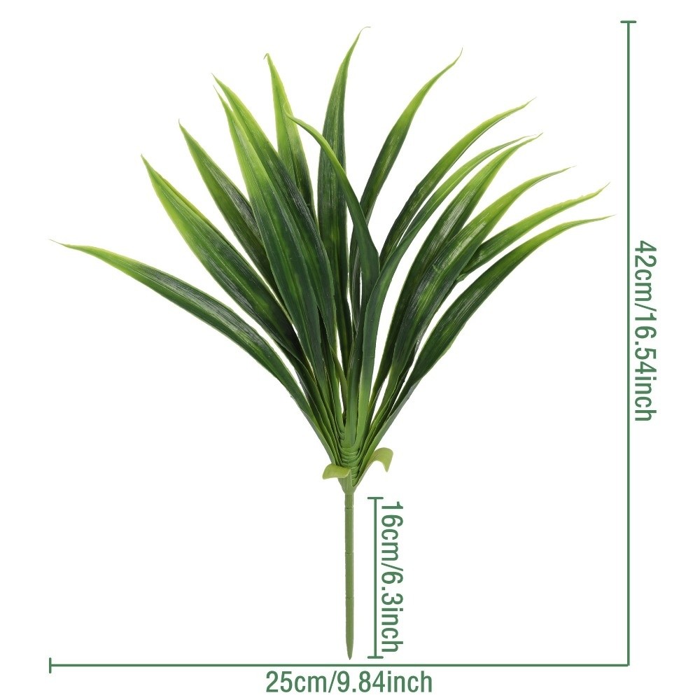Realistic 42cm Artificial Orch - Spider Plant Hanging 评论和价格