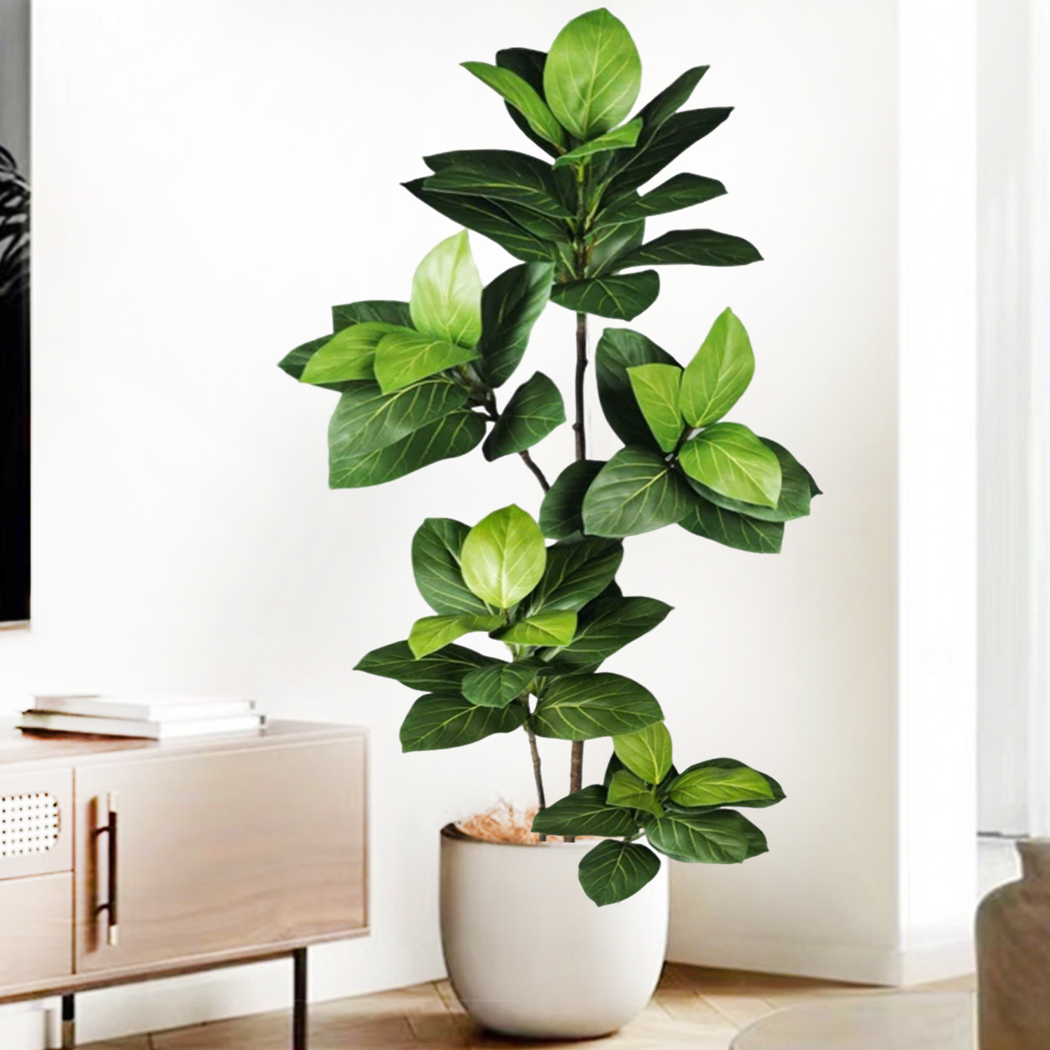 76-135cm Artificial Ficus Tree - Dracaena Marginata 评论和价格