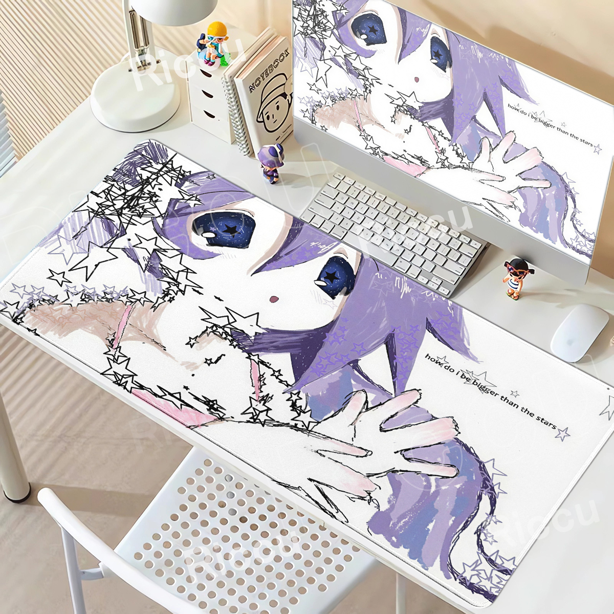 Purple Anime Girls Large Mouse - Tradescantia Purple 评论和价格