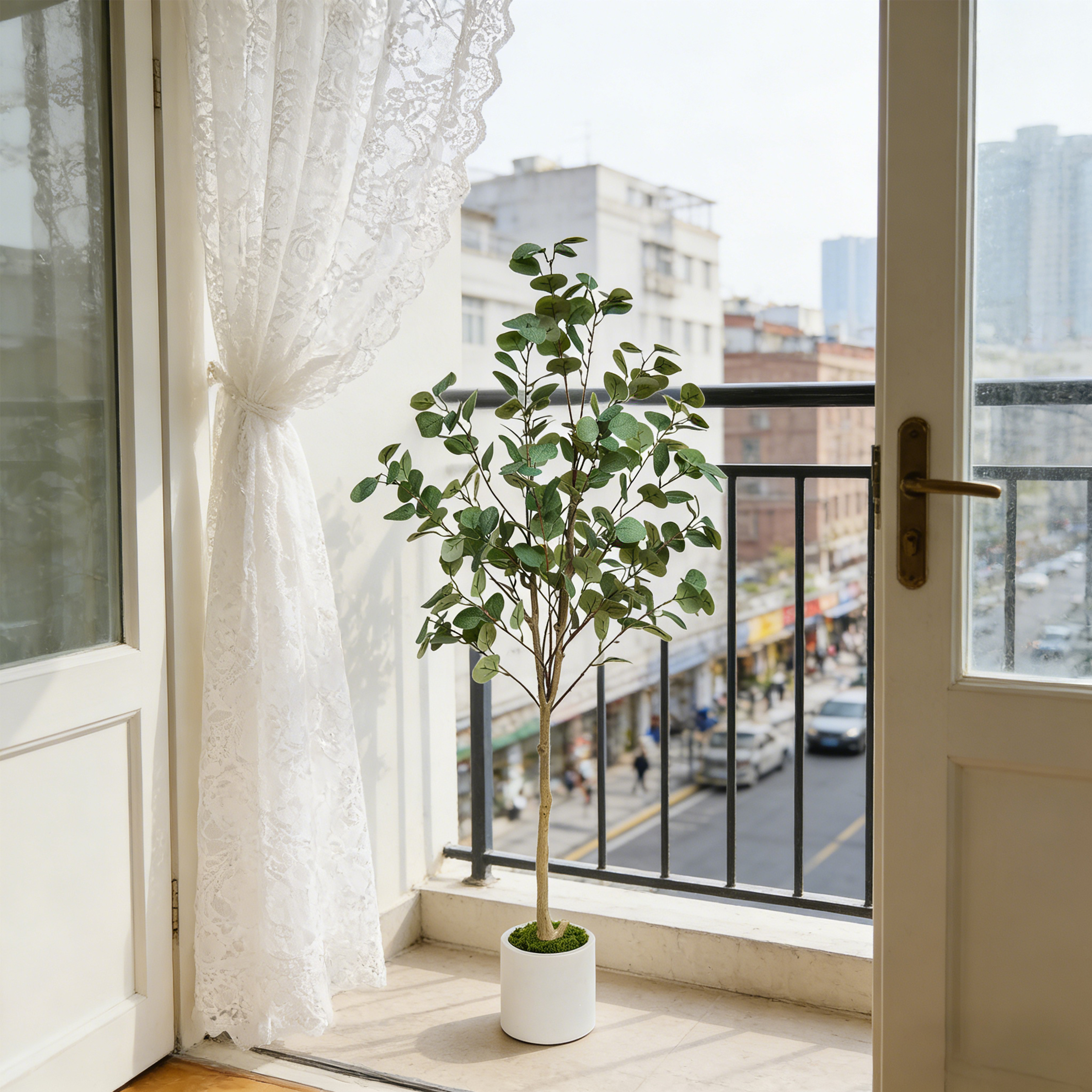 120-155Cm/5.1Ft Artificial Euc - Dracaena Marginata 评论和价格