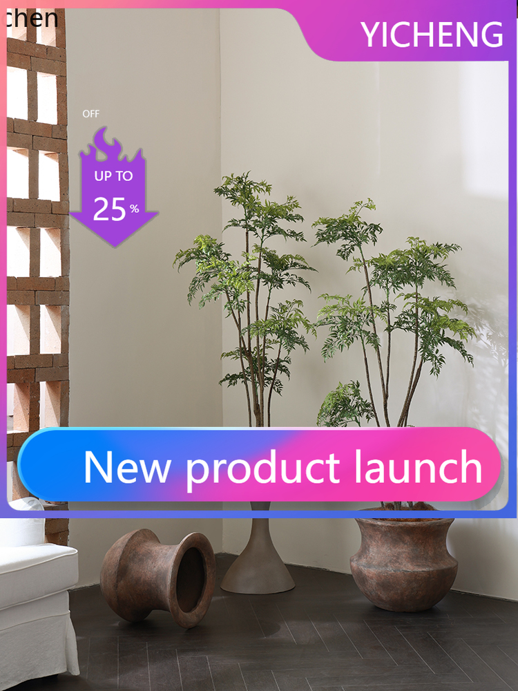 LYY  Floor Vase Green Plant Ar - Ficus Lyrata Tree 评论和价格