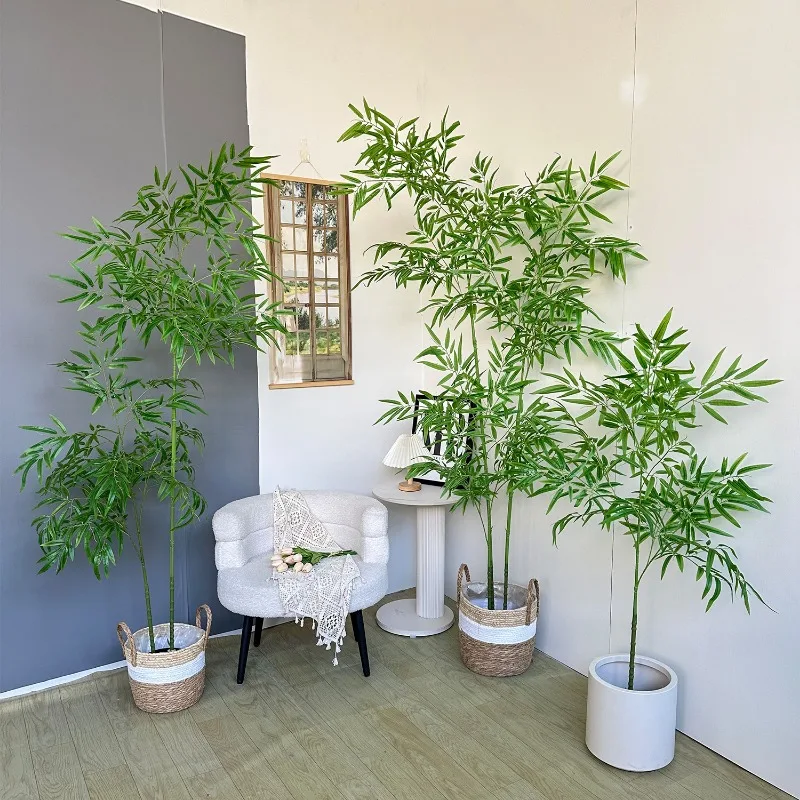 Artificial Bamboo Large Green  - Dracaena Marginata 评论和价格
