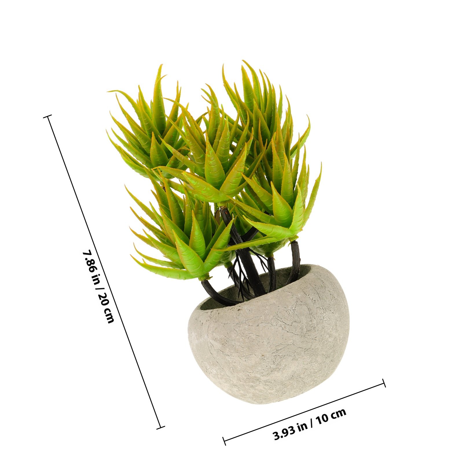 1 Piece Artificial Aloe Vera B - Aloe Vera Pot 评论和价格