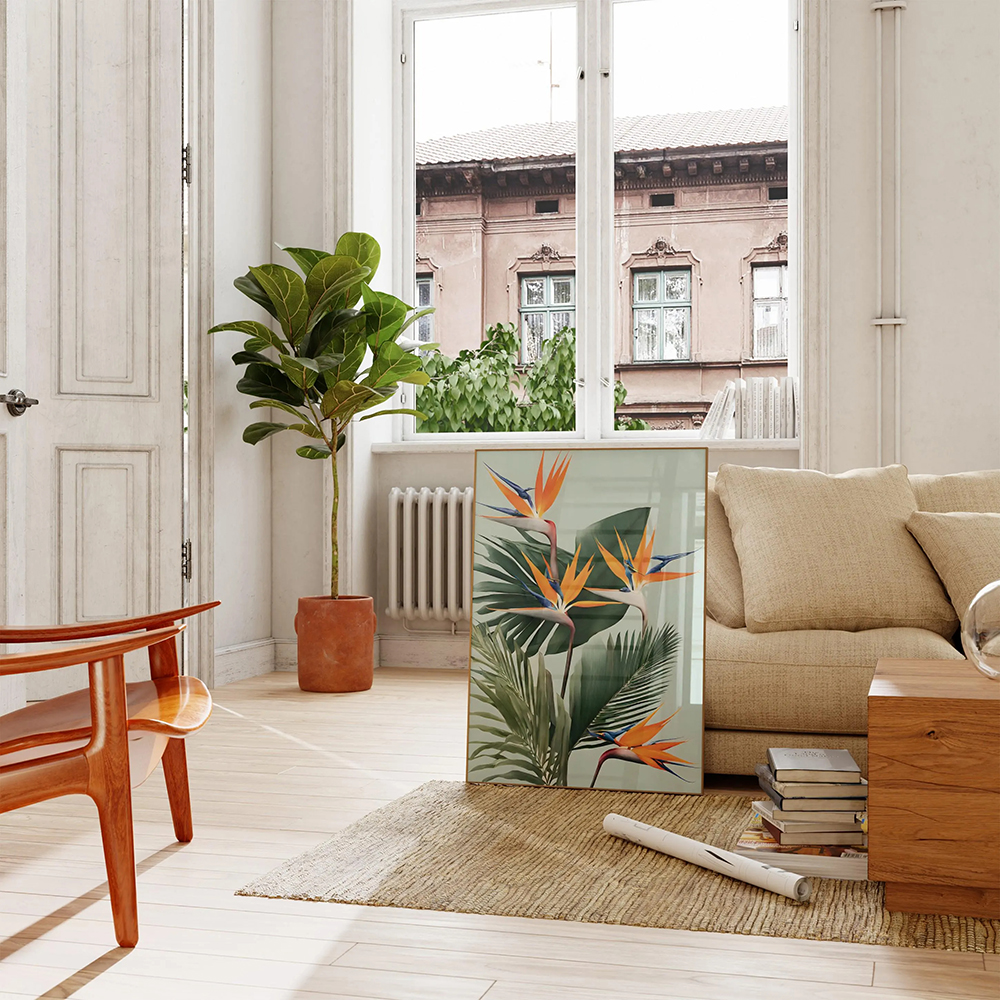 Bird of Paradise Wall arts, St - Bird Paradise Strelitzia 评论和价格