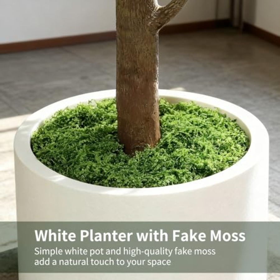 5Feet Artificial Fiddle Leaf F - Ficus Lyrata Tree 评论和价格