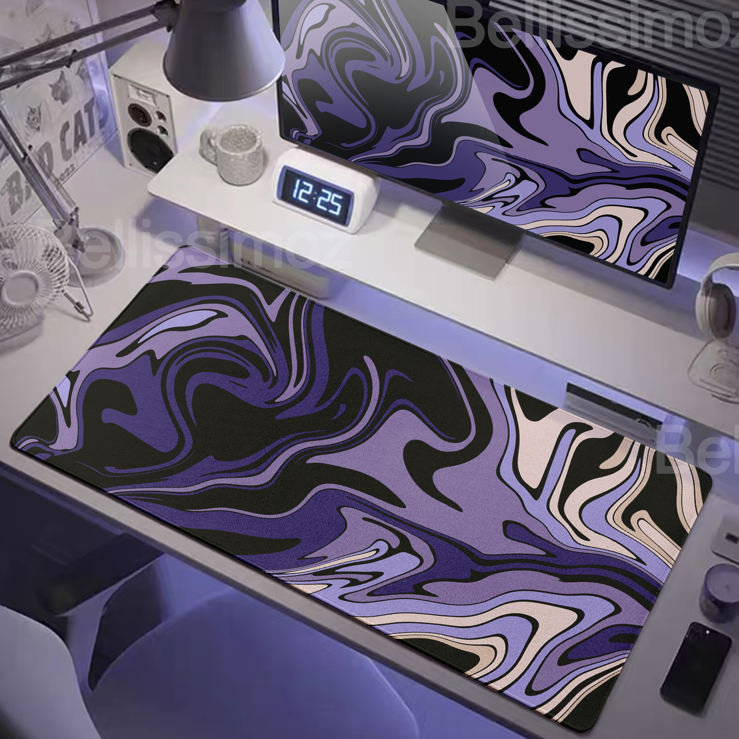 Strata Liquid Mousepad Large G - Tradescantia Purple 评论和价格