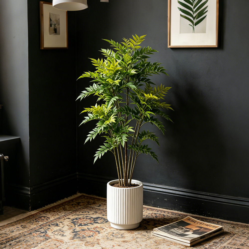 73-135cm Artificial Nandina Pl - Ficus Lyrata Tree 评论和价格