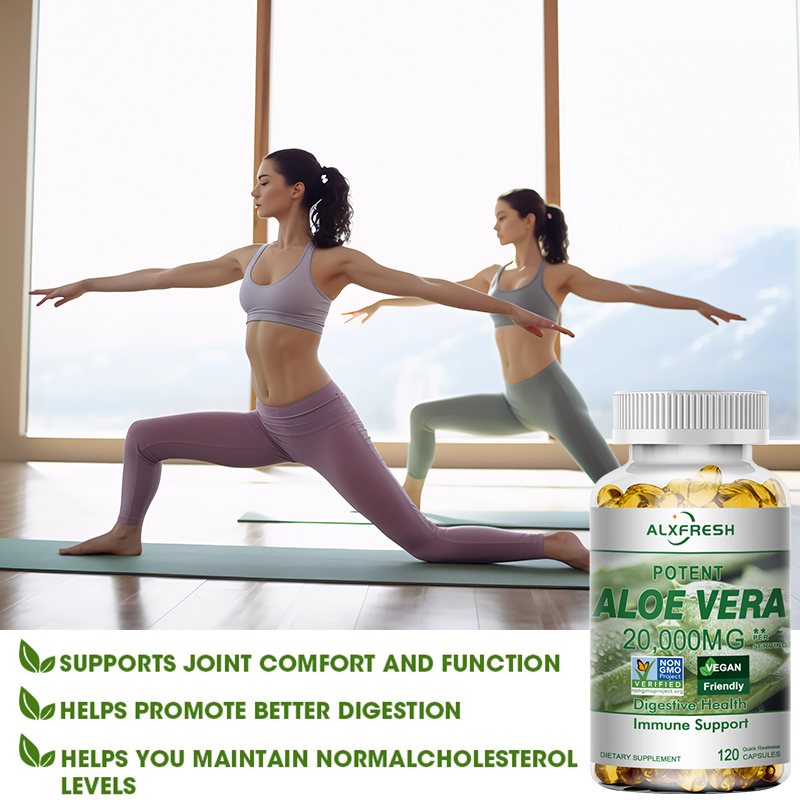 Aloe Vera Capsules Improve Dig - Aloe Vera Pot 评论和价格
