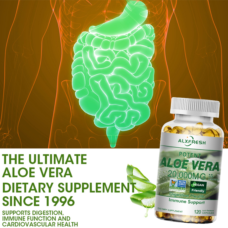 Aloe Vera Capsules Improve Dig - Aloe Vera Pot 评论和价格