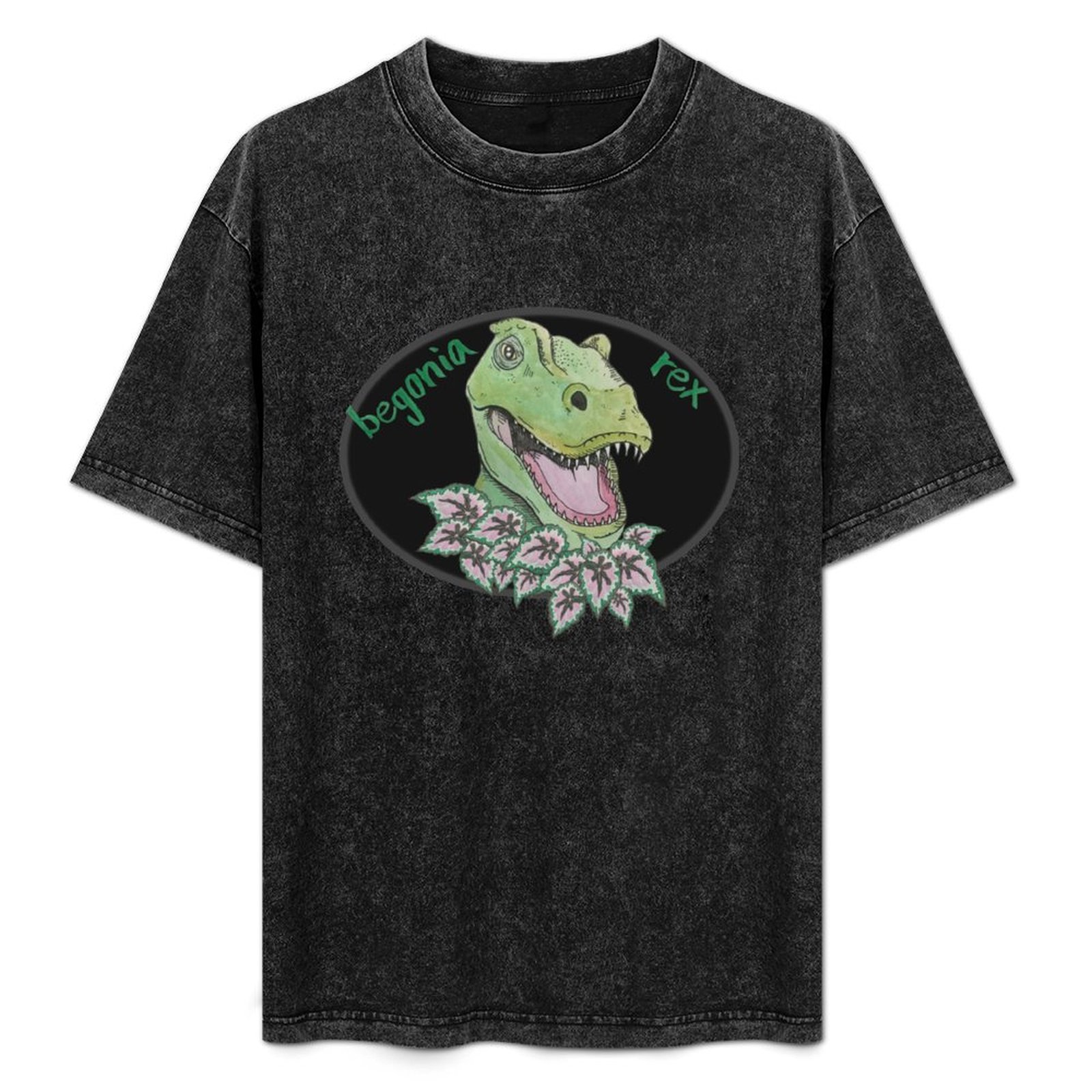 T rex begonia T-Shirt Big and  - Begonia Rex 评论和价格