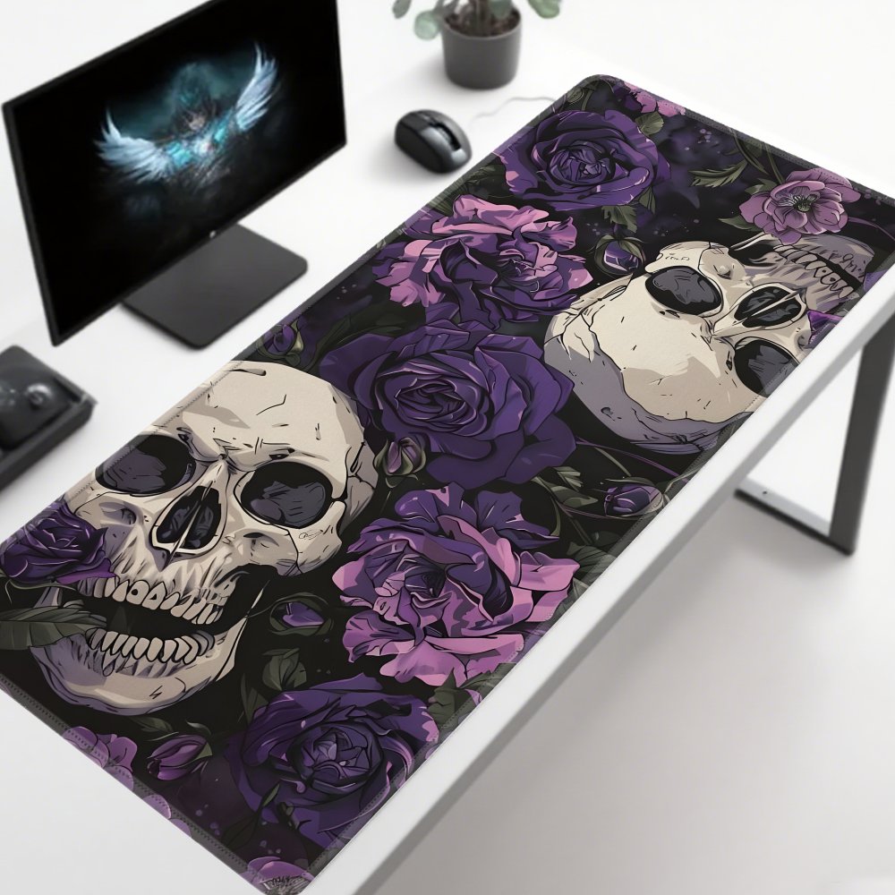 Gothic skull and purple flower - Tradescantia Purple 评论和价格
