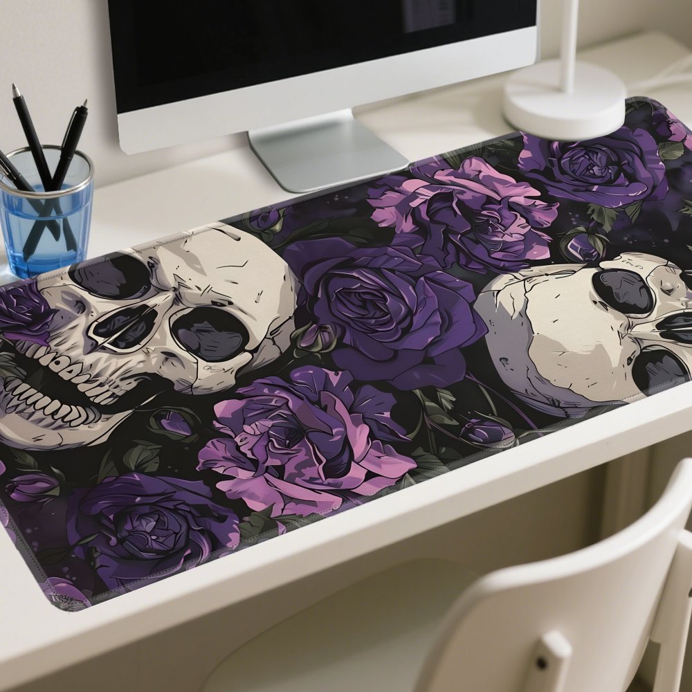 Gothic skull and purple flower - Tradescantia Purple 评论和价格