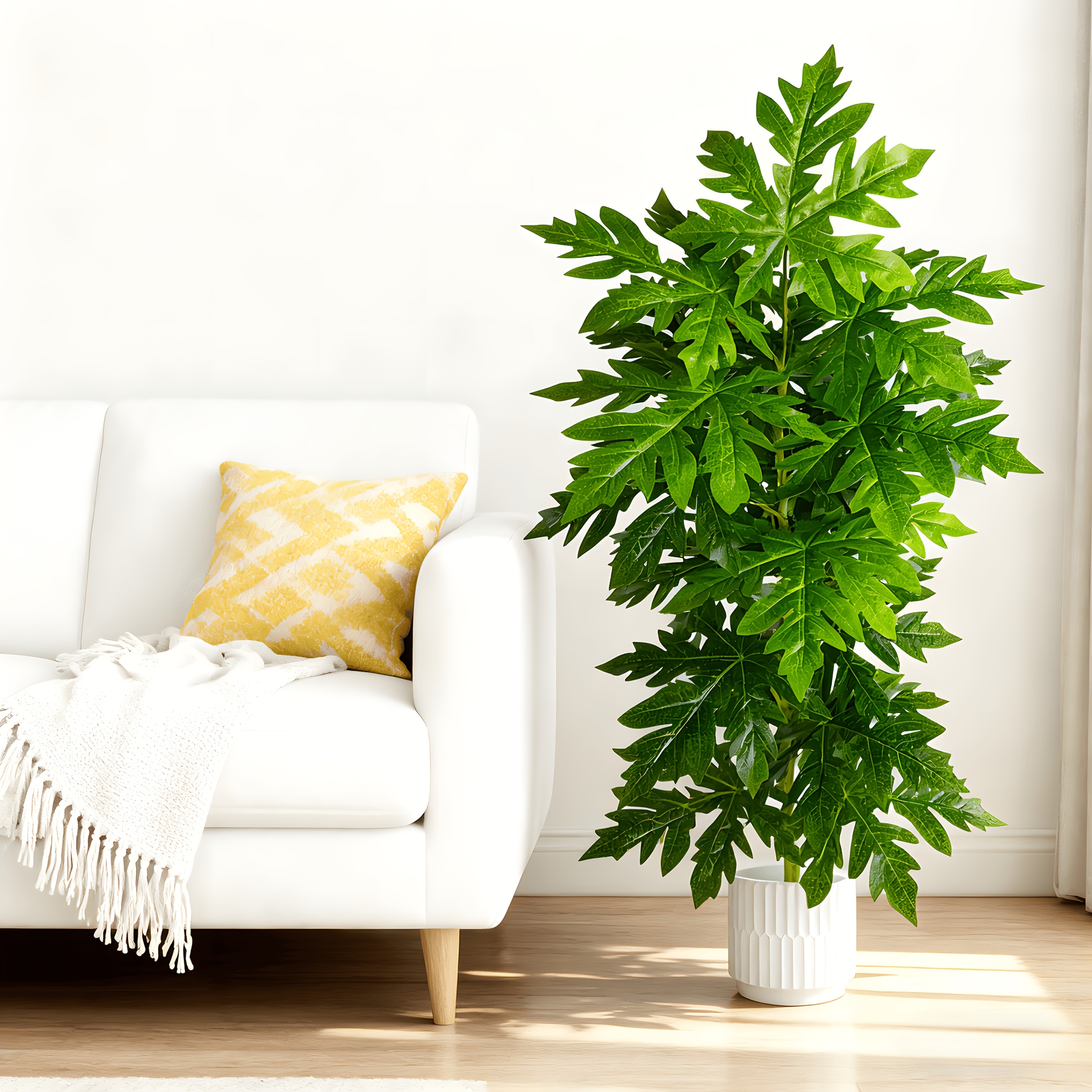 1Pcs Large Lifelike Artificial - Dracaena Marginata 评论和价格
