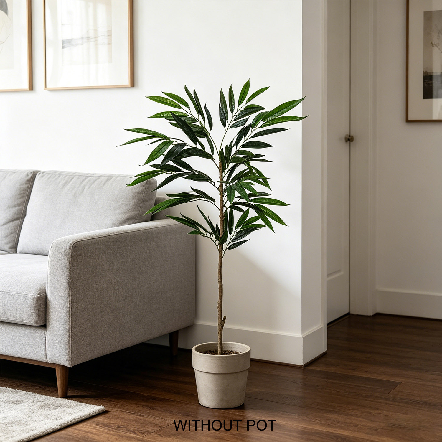 65-210cm/6.9ft Artificial Will - Ficus Lyrata Tree 评论和价格